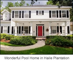 Wonderful Pool Home in Haile Plantation